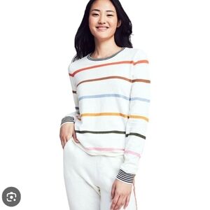 Faherty Surf Sweater Striped Organic Cotton
